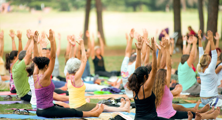 The Latest Craze: Yoga Events