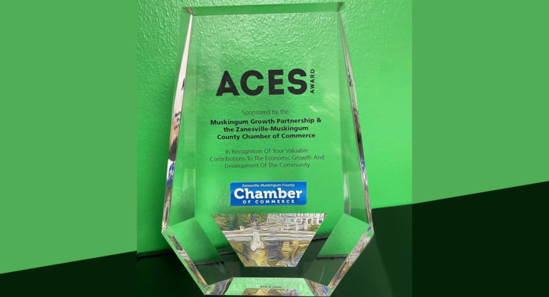 We received the Chamber of Commerce Aces award again this year!